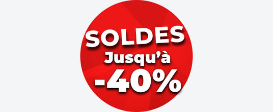Soldes jusqu'à -40%