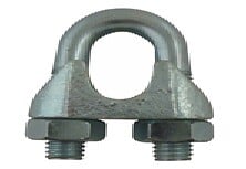 3321369981036 - 4 serres-câble étrier standa