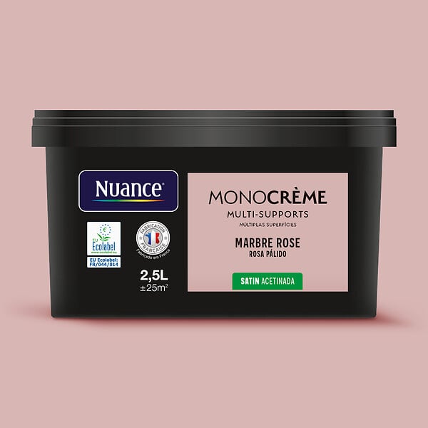 H20177-2L5 - Peinture Monocrème - Marbre r