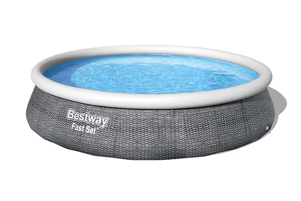 BESTWAY - Piscine autoportante Fast Set - Ronde - D396x76cm