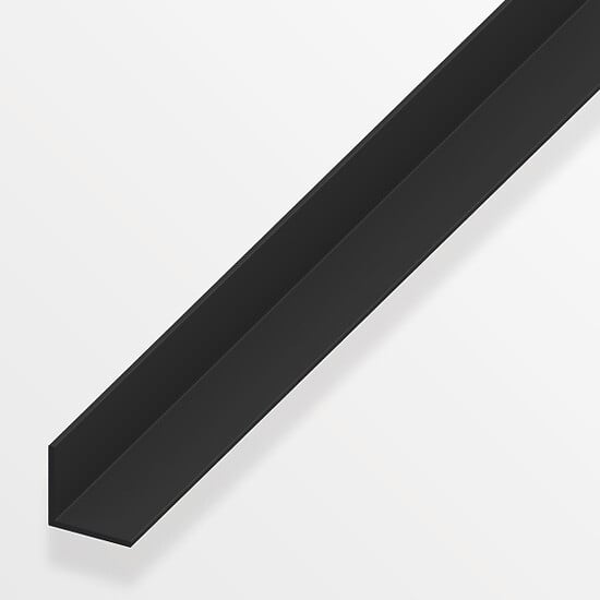 11146 - Cornière égale PVC noir 20x2
