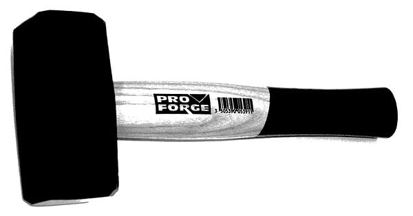 BH606100X - Maillet caoutchouc 400 g 1er P
