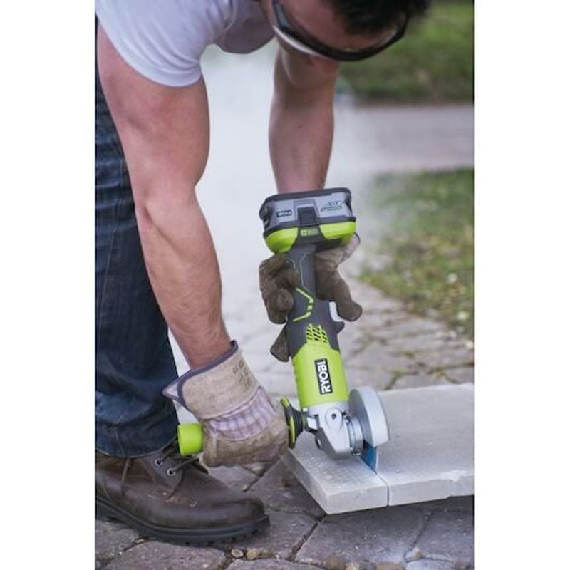 Meuleuse d'angle RYOBI R18AG-0 Ø 115 mm 18V ONE+™ (vendu sans batterie)