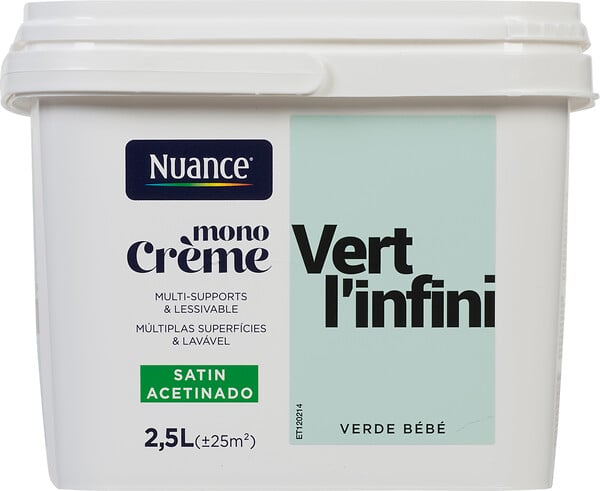 3505391057642 - Peinture MonoCrème - Vert li
