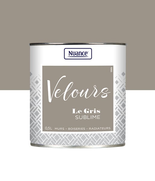 436203 - Peinture Velours - Gris sublim