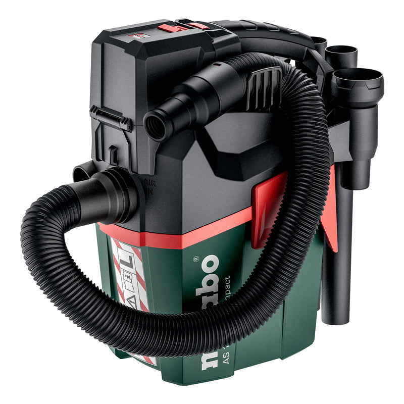 Aspirateur sans fil 18V AS 18 L PC Compact METABO Pick+Mix (sans batterie ni chargeur)