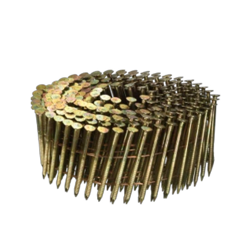 Boite de 4050 clous rouleau Plat 3.1X90mm Annelé Clair SE