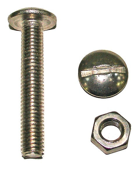 S1027051 - 8 boulons poêlier inox A2 6x4
