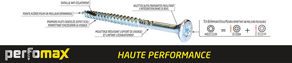 C4014011 - 25 tirefonds 3 tête hexagonal