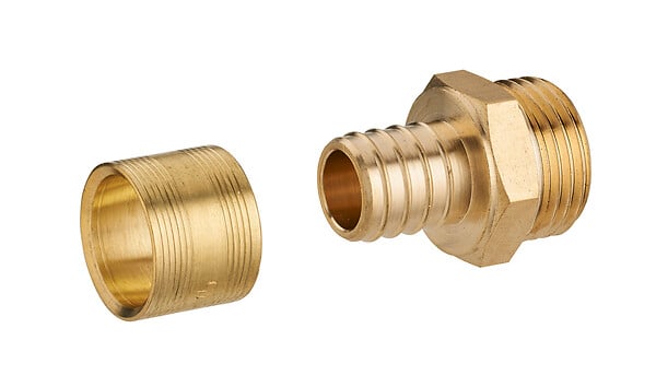 3186-1216L1 - Raccord pour PER Ã glissement