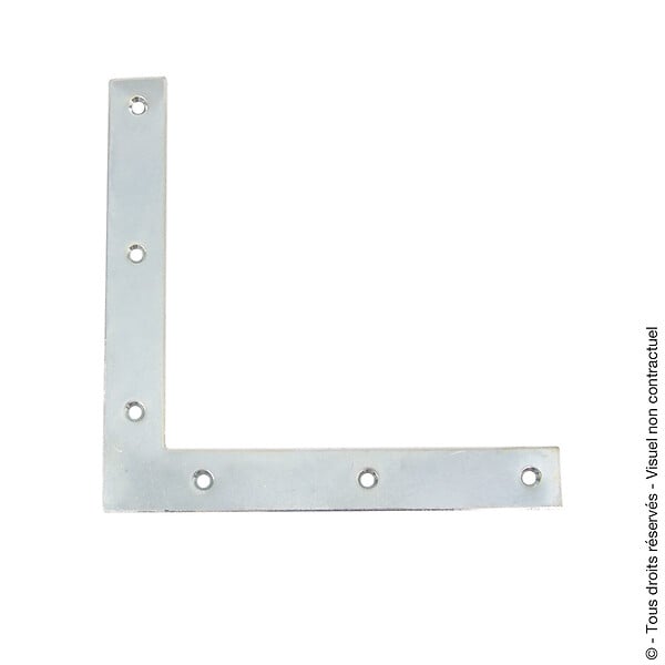 US2-6418100 - Equerre de fenêtre L.100mm -