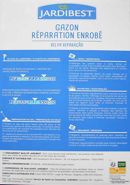 44824J2 - Gazon réparation enrobé - 1k