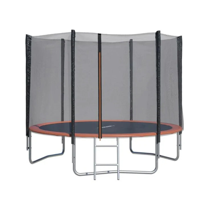 Trampoline de Jardin D305 cm Aléo by Trigano avec Filet de Sécurité et Échelle - 100 kg