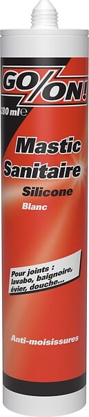 116597 - Mastic sanitaire blanc 280ml