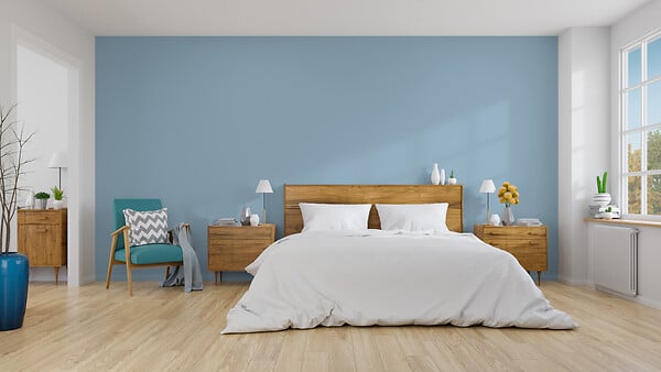 436260 - Peinture Velours - Bleu attach