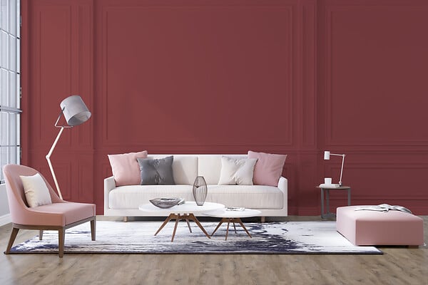 436228 - Peinture Velours - Rouge flamb