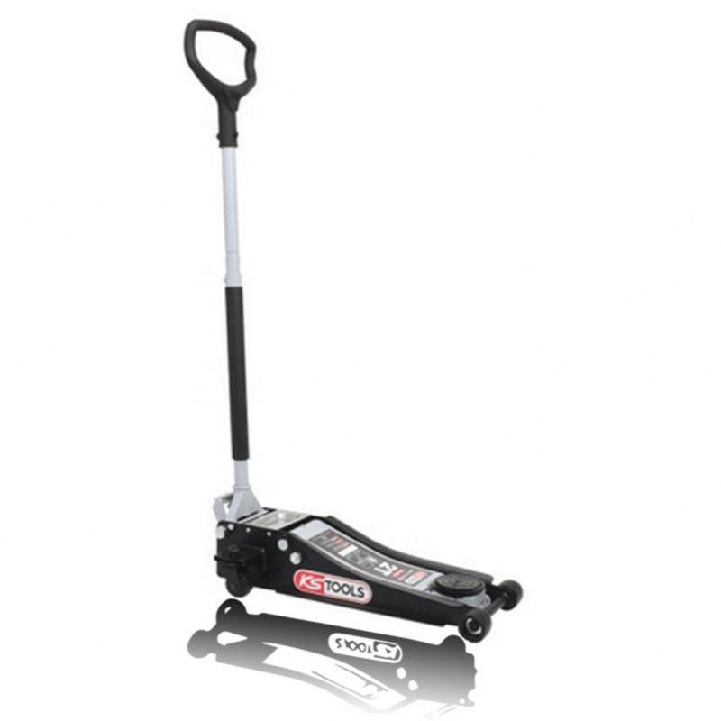 Cric hydraulique extra-bas acier ULTIMATE, 3t - KS TOOLS - 163.0368