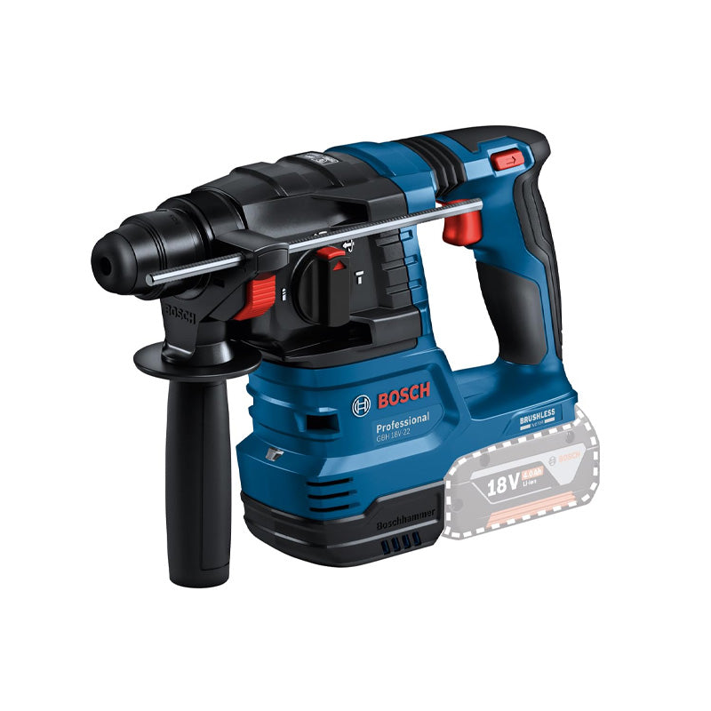 Pack 3 outils BOSCH 18V : Perceuse-Visseuse GSR + Meuleuse angulaire GWS + Perforateur SDS Plus GBH + Batterie ProCORE18V 3x4,0Ah + Chargeur GAL 1880 SAC (C)