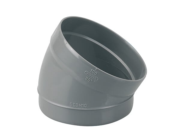 3025721 - Secteur de coude PVC évacuati