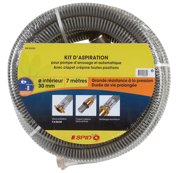 3030 - Kit daspiration métal 7mx�3