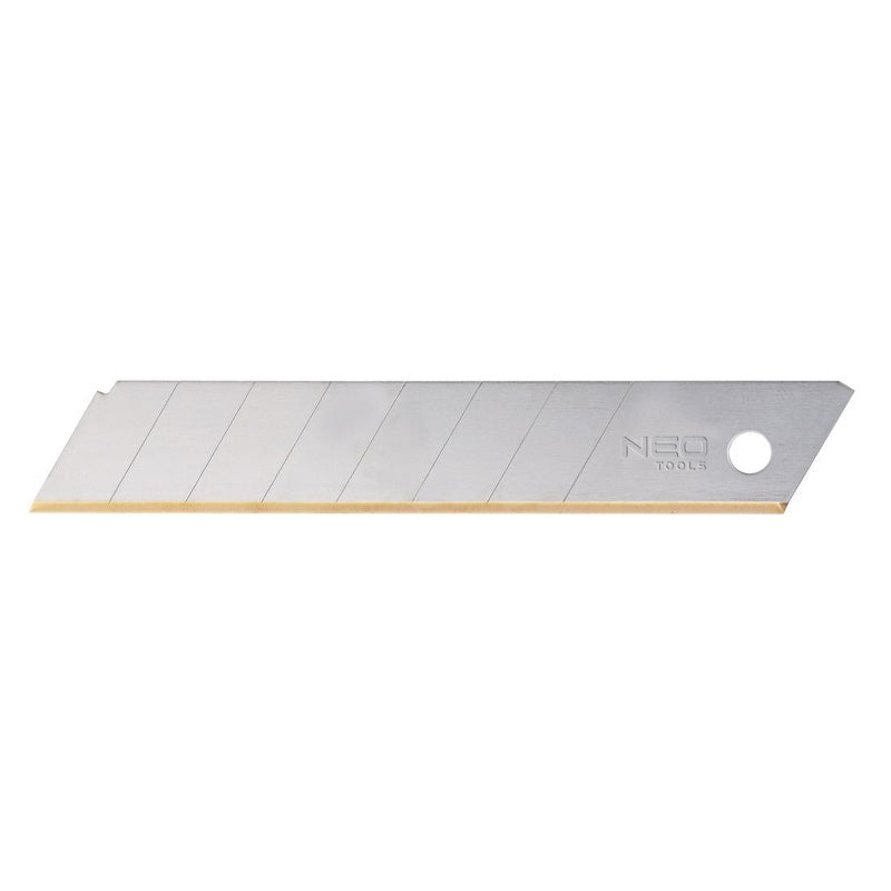 Lames de cutter 18 mm - 10 pièces NEO TOOLS - 64-020