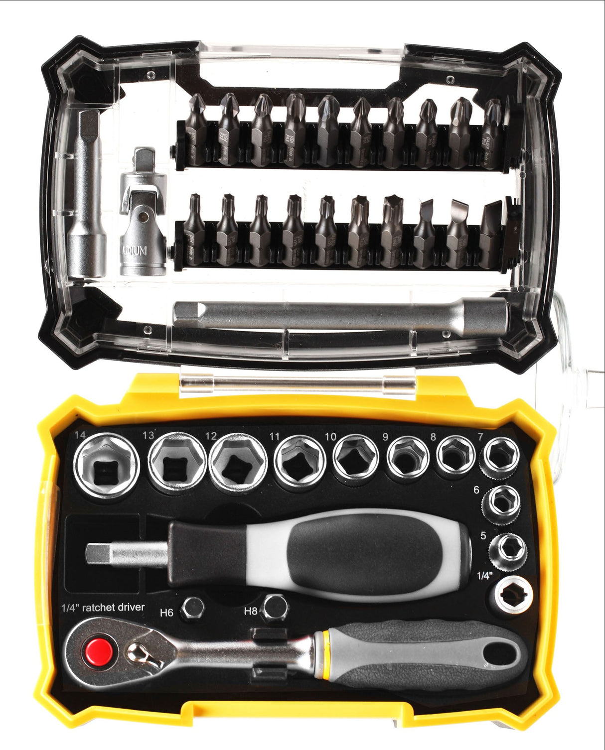 Coffret vissage - DIAGER - 38pcs embouts 25mm + douilles