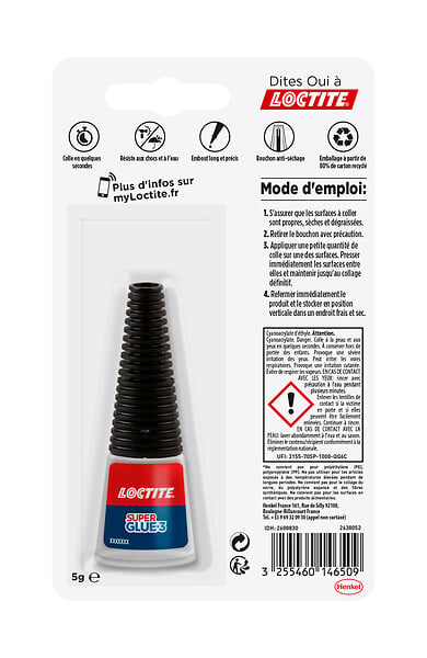 2621425 - Colles Cyanoacrylates SG3 Pré