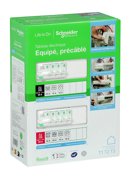 R9H213SE14N - Tableau électrique pré équi