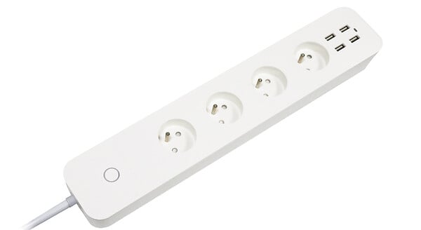 Mutiprise-e bloc compteur consommation Wifi - 2680W