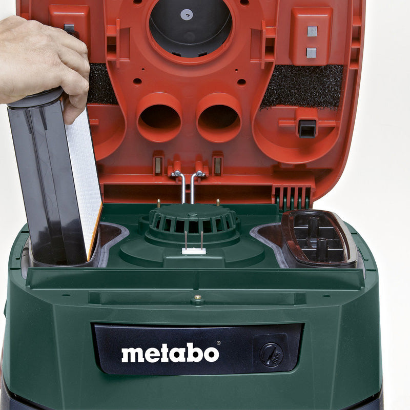 Aspirateur poussière et béton filaire METABO ASR 35 M ACP Classe M 1400W