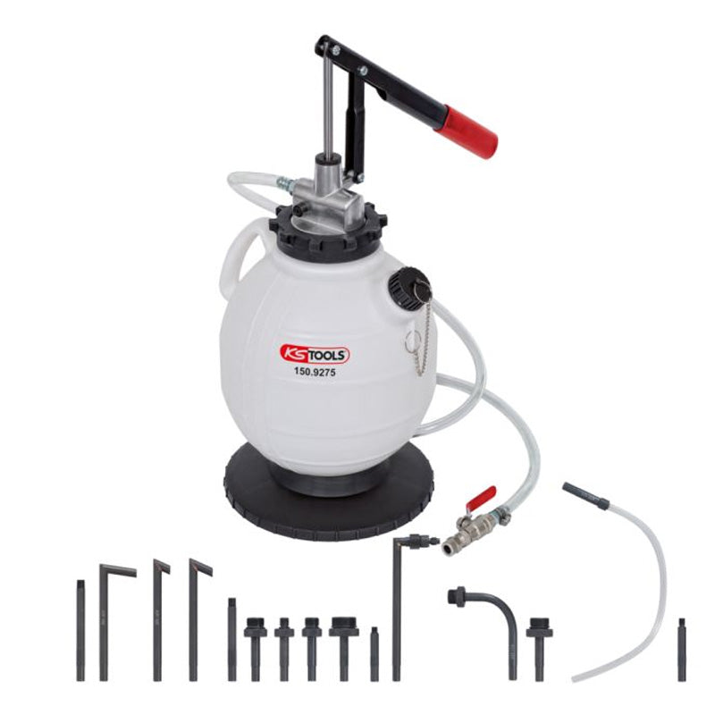 Appareil de remplissage de boite de vitesse avec adaptateurs, 21 pièces - KS TOOLS - 150.9275