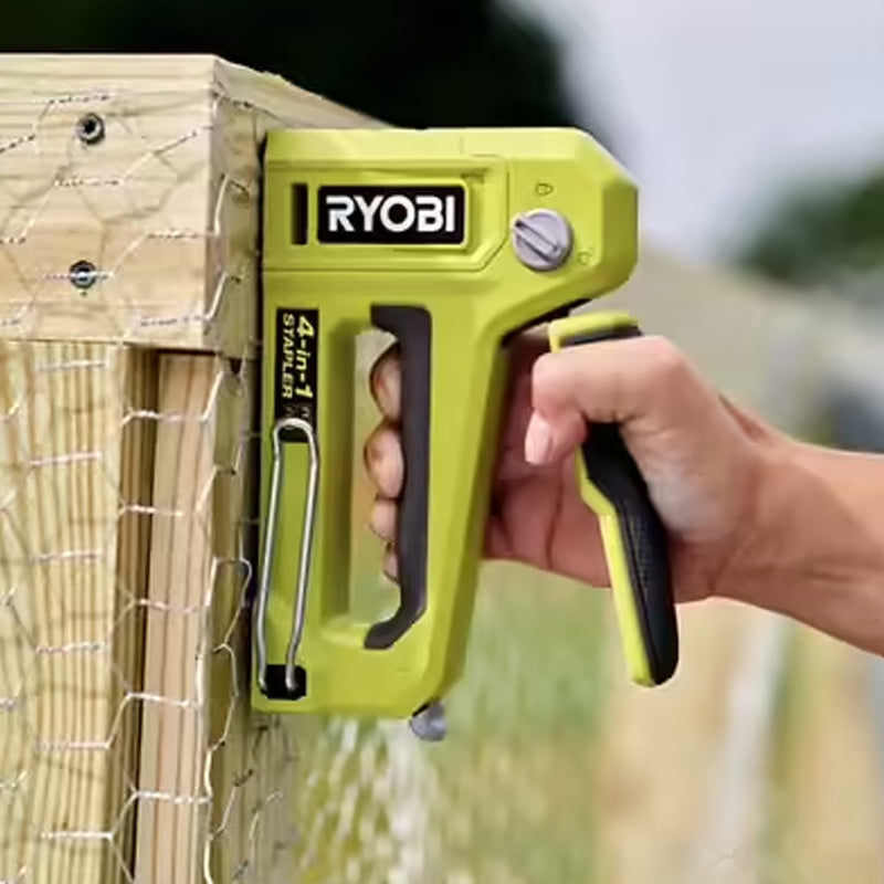 Agrafeuse cloueuse 4 en 1 RYOBI RHFST4IN1 agrafes 50/T25/JT21 pointes 18G