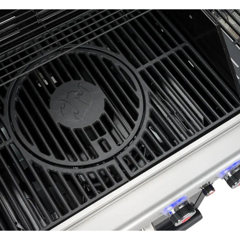 Barbecue au gaz Triton 4+1 Maxx inox, gris