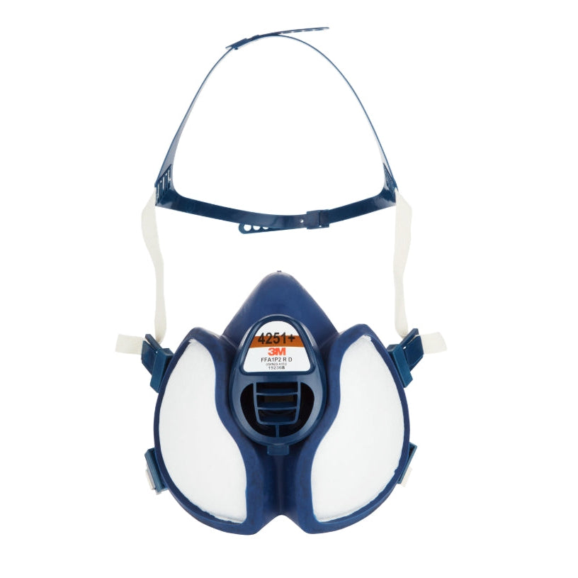 Demi masque 4251+ - Anti-Gaz et Vapeurs Organiques A1 - Anti-Poussières P2 A1-P2