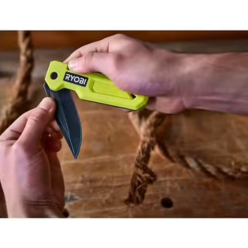 Couteau de poche RYOBI RHCKF-3 pour la coupe et le dénudage