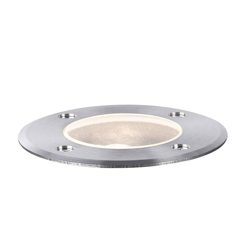 Encastré de sol Floor Extérieur - Paulmann - 94390 - 230V - D.105mm - max.10W - GU10 - gradable - IP65 - Acier