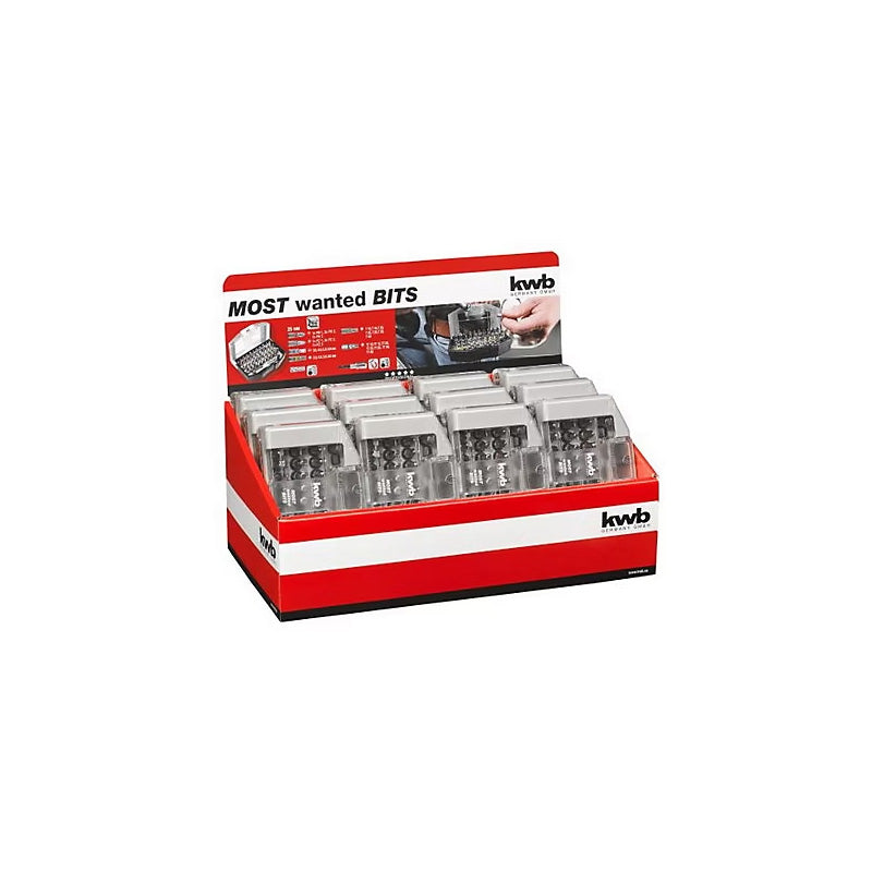 Jeu de 32 embouts de vissage - KWB by Einhell