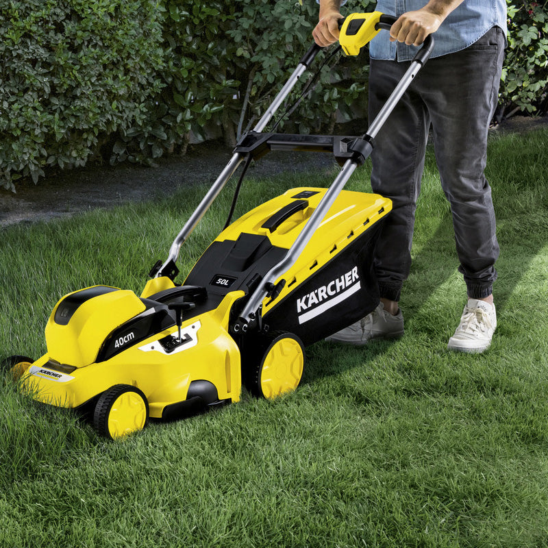 Tondeuse à gazon sans fil 36V KÄRCHER 1.444-450.0 LMO 36-40 + 1 batterie Li-Ion 5Ah + Chargeur