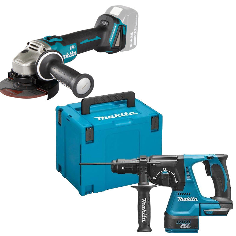 Pack 2 outils MAKITA LOT0359 avec DGA504ZJ et DHR243ZJ