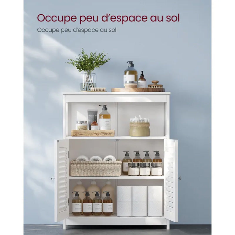 Armoire de salle de bain VASAGLE 60 x 30 x 80 cm