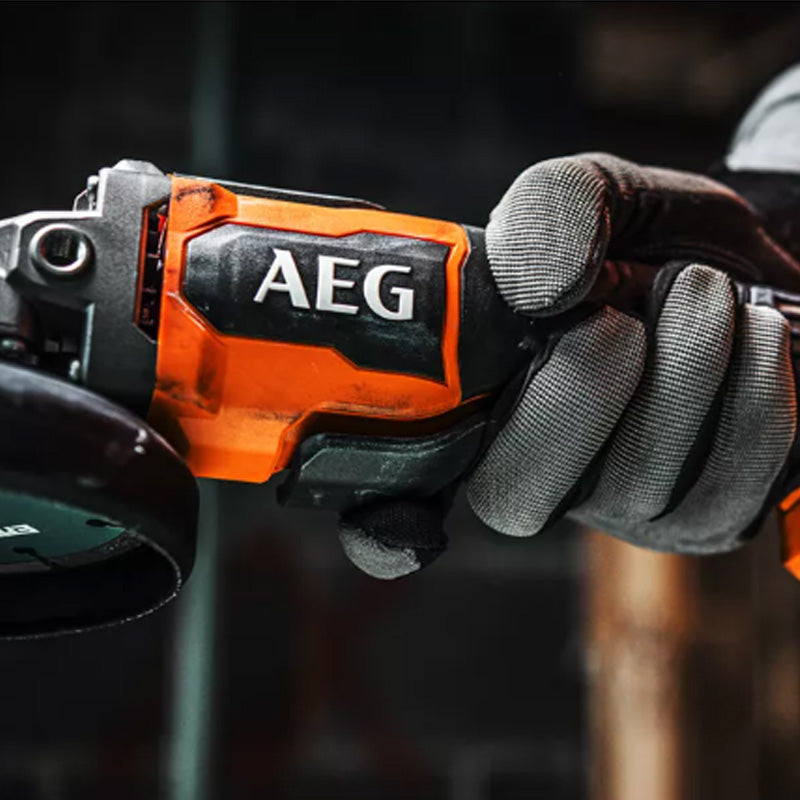 Meuleuse AEG BEWS18-125BLPX2-0 125mm 18V BRUSHLESS (vendu sans batterie)