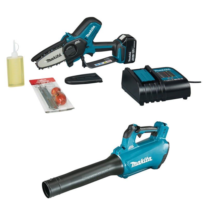 Pack 2 outils MAKITA LOT0301 (DUC101SF et DUB184Z)
