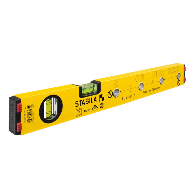 Niveaux à bulle Type 70 Electric, 43 cm STABILA 16135