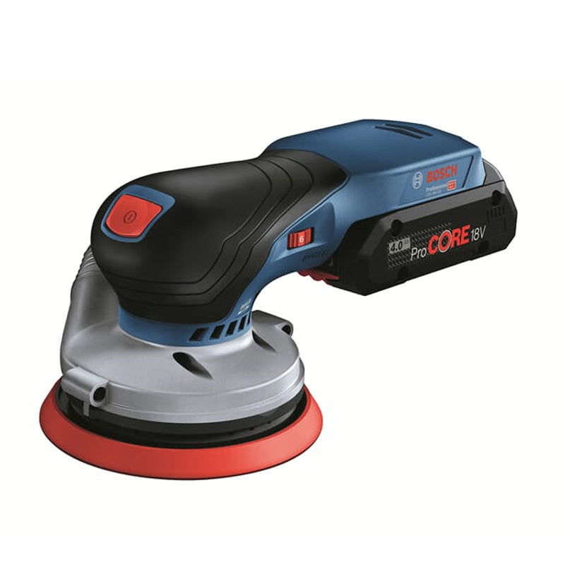 Pack 4 outils 18V BOSCH : GSR 18V-90C + GKT 18V-52GC + GST 18V-155 SC+ GEX 18V-125 + 1 batterie 4,0 Ah (ProCORE) + 2 batteries 5,5 Ah (ProCORE) + GAL 1880CV (L)