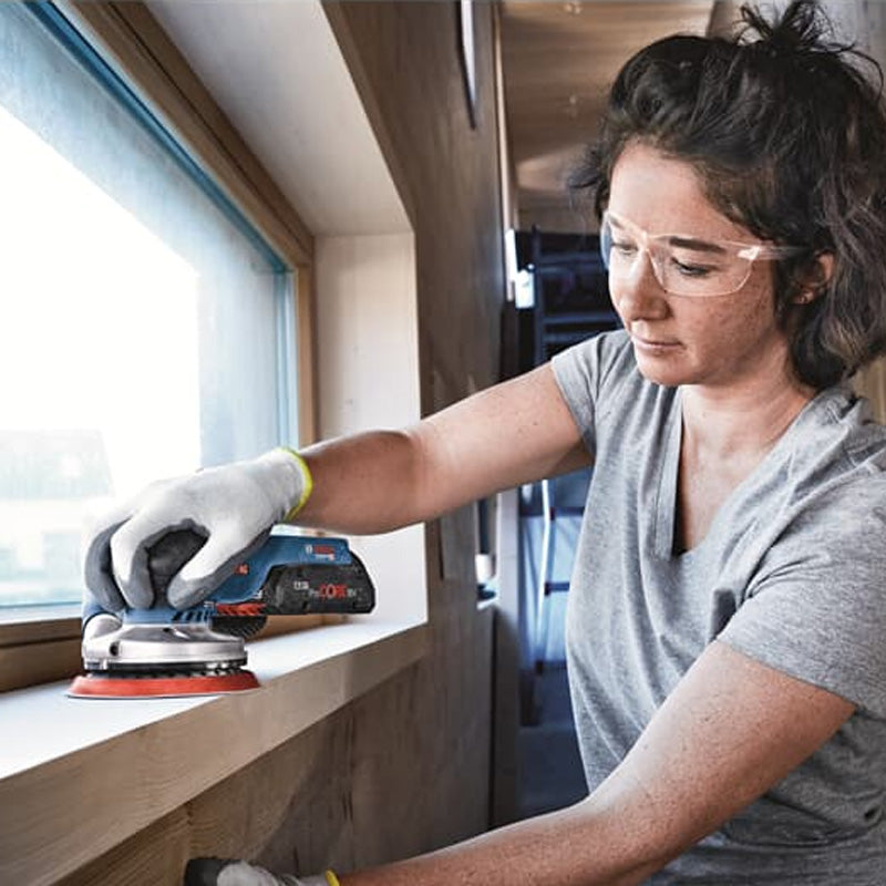 Pack 4 outils 18V BOSCH : GSR 18V-90C + GKT 18V-52GC + GST 18V-155 SC+ GEX 18V-125 + 1 batterie 4,0 Ah (ProCORE) + 2 batteries 5,5 Ah (ProCORE) + GAL 1880CV (L)