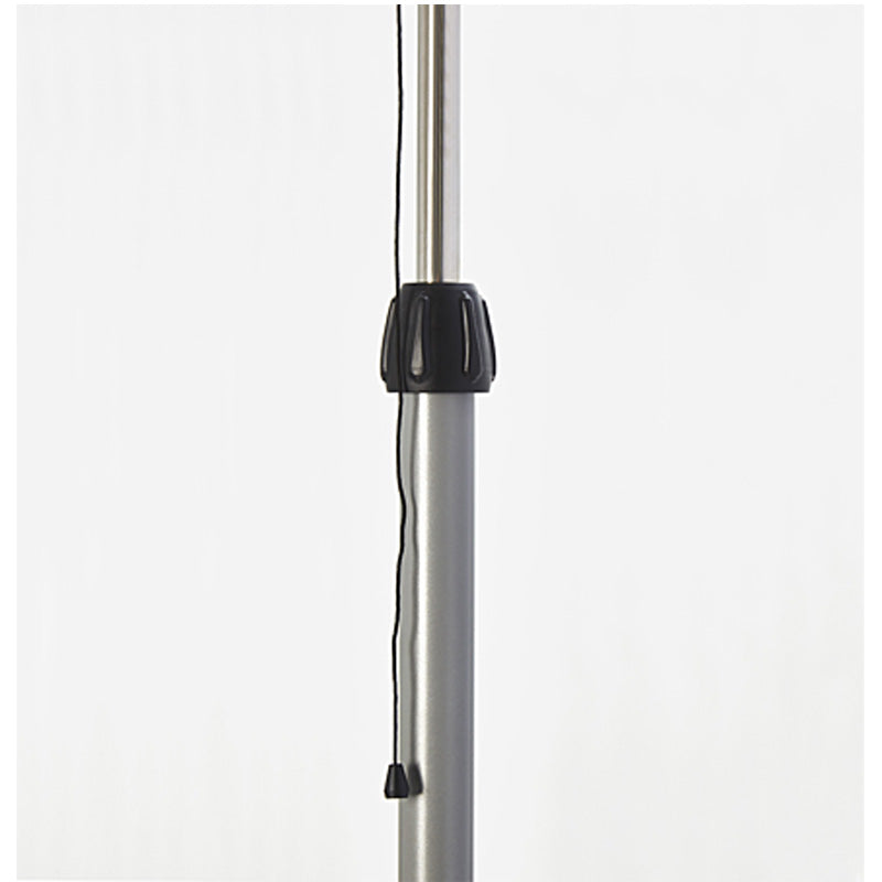Parasol chauffant électrique Verone - Acier - Gris - 2000W
