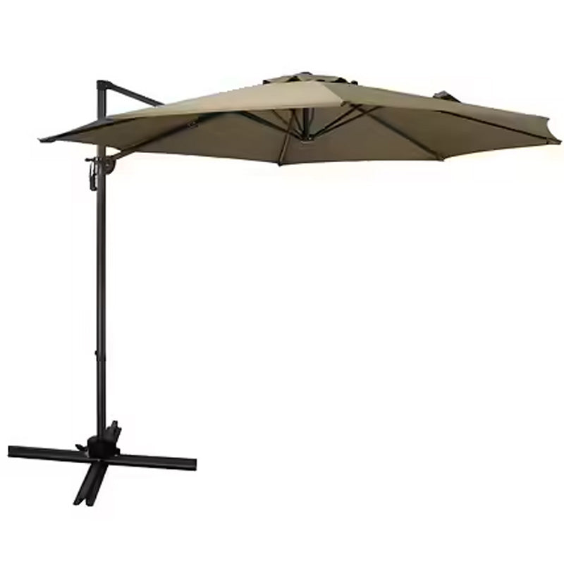 Parasol decentre - Aluminium - Marron - D3m ESSENCIEL GREEN