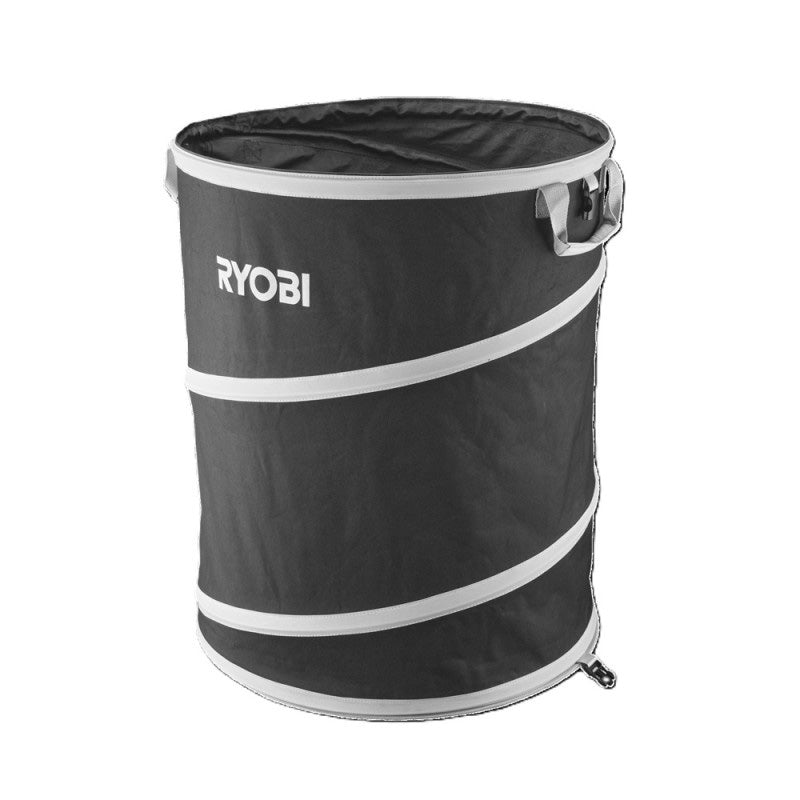 Sac pop-up pour déchets de végétaux RYOBI RAC368 150L pliable et autoportant