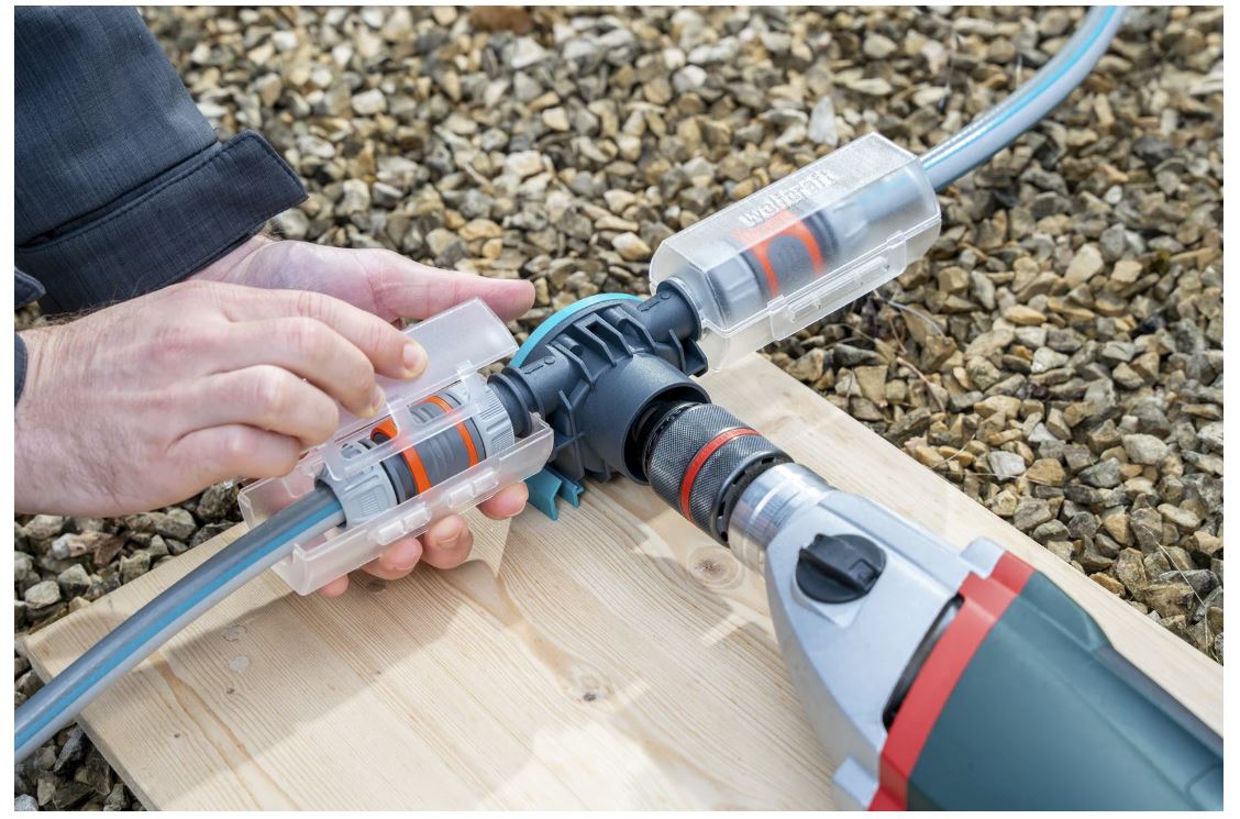 Pompe pour Perceuse PRO - WOLFCRAFT - Puissance 3000 Litres/h - Pour le pompage d'eau non potable - réf. 4541000