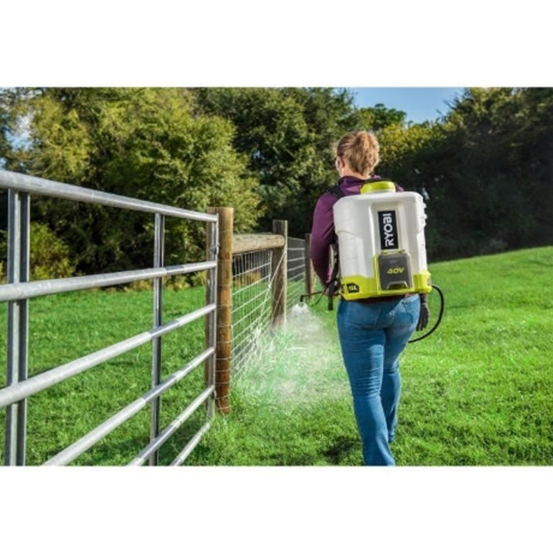 Pulvérisateur à dos RYOBI RY36BPSA-0 36V 6 bars 15L (vendu sans batterie)